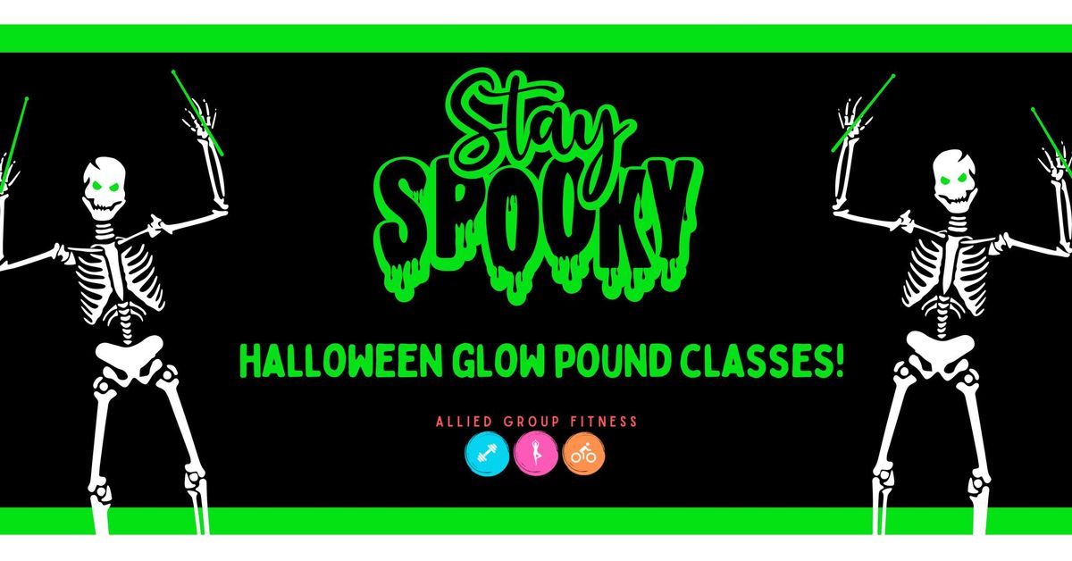 Halloween POUND Classes!