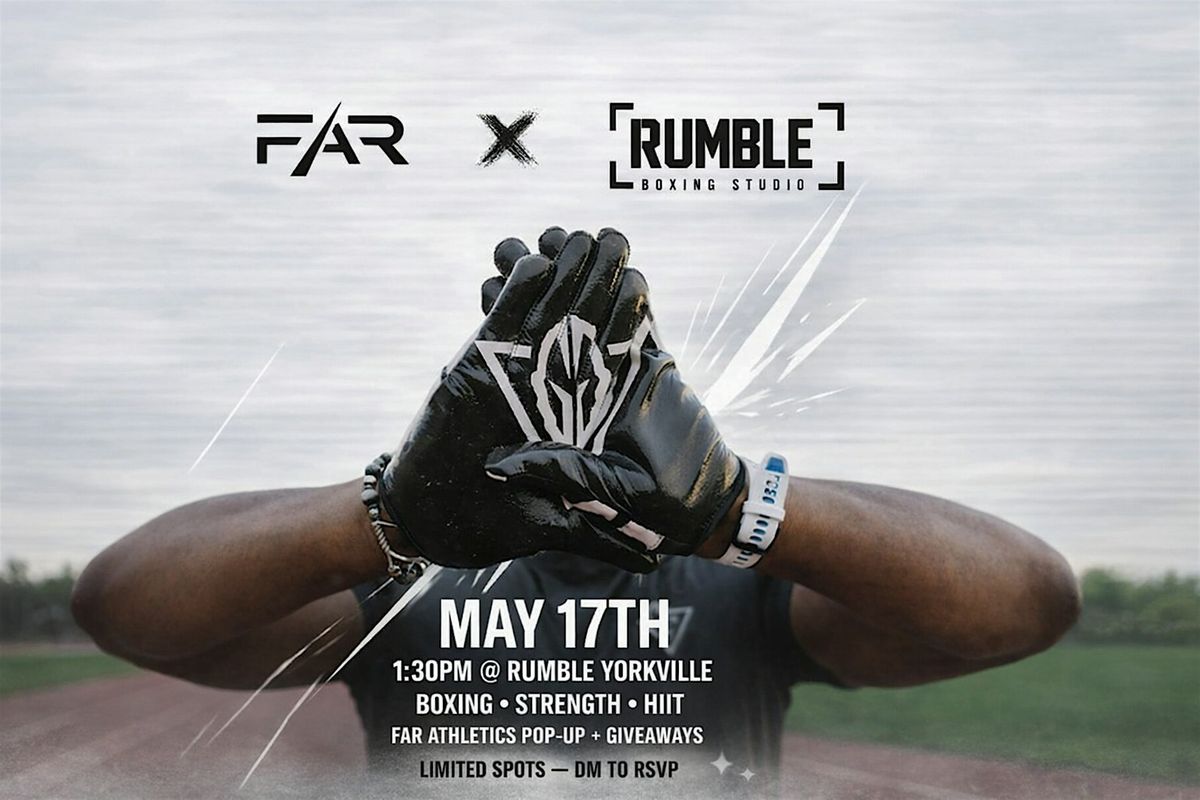 Sunday Rumble: Powered by FAR Athletics X Rumble Boxing Studio