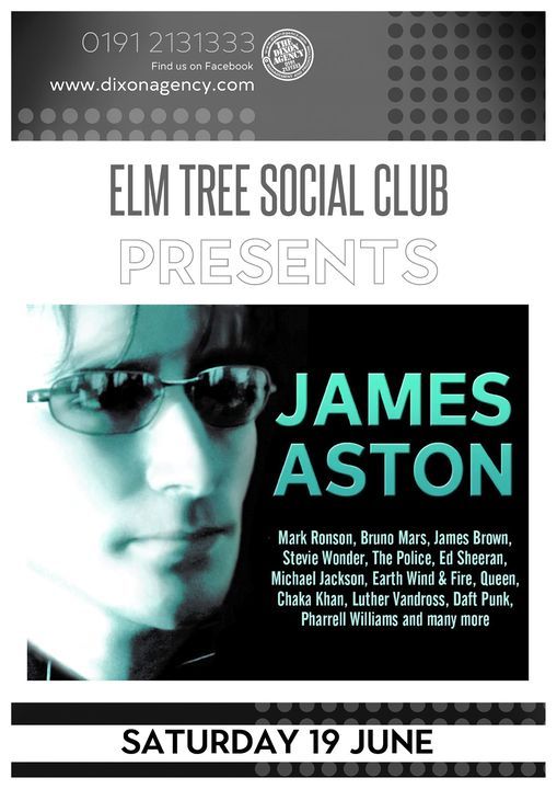 Live Music- James Aston