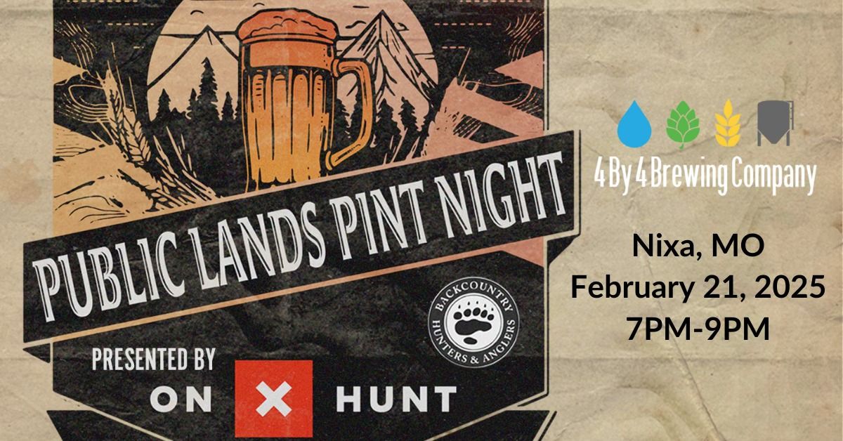 Whitetail Wind Down Pint Night- Presented by onX Hunt