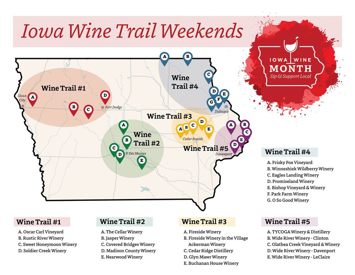 Iowa Wine Trail Weekends