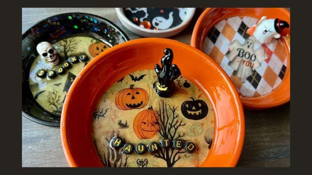 Make Your Own Halloween Resin Dish at Schnitz Ale Brewery