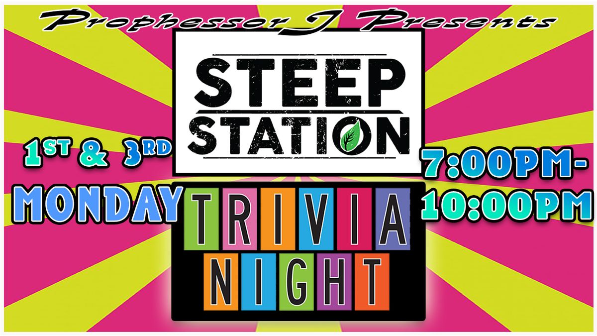 Trivia Night @ Steep Station St. Pete