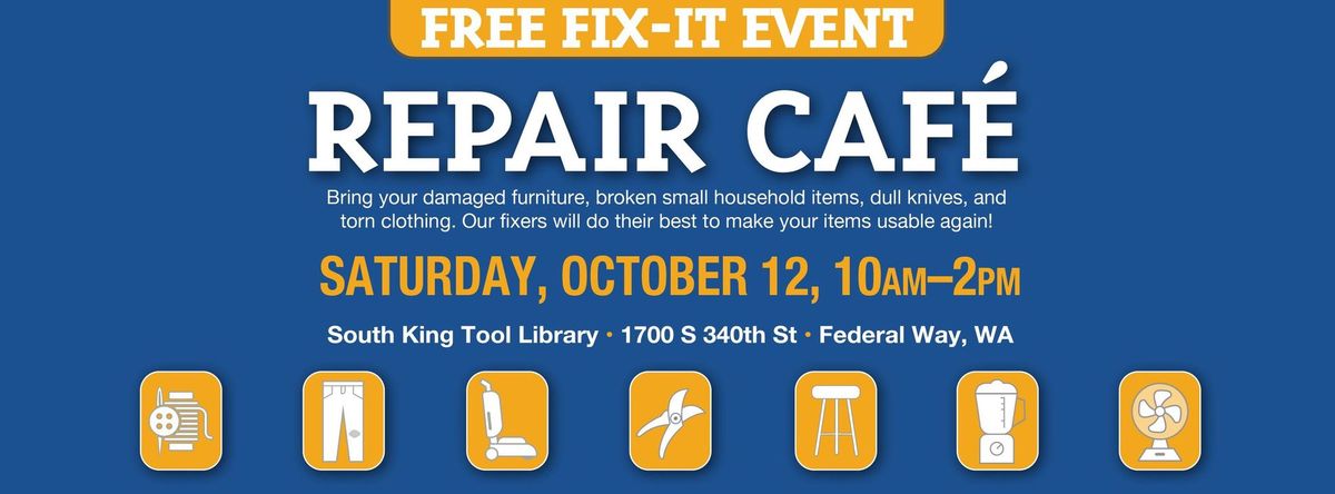 FREE Repair Caf\u00e9 