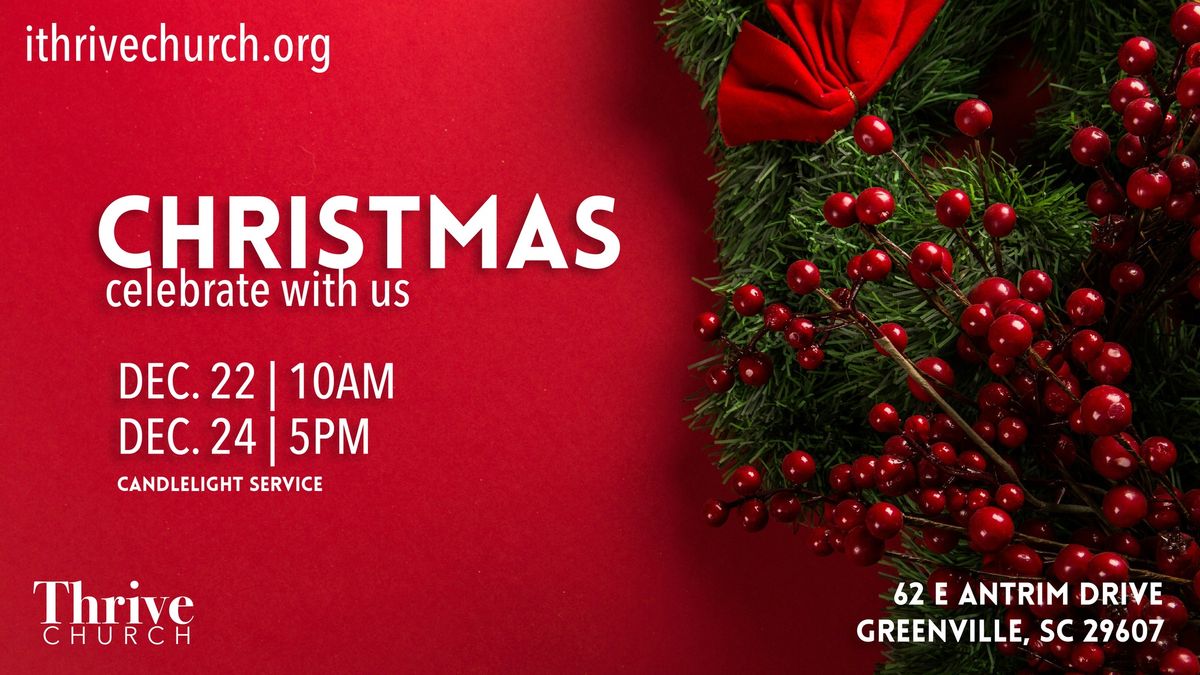 Christmas at Thrive Church