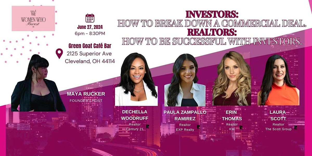 Women Who Invest RE CLEVELAND-NEW LOCATION!!!
