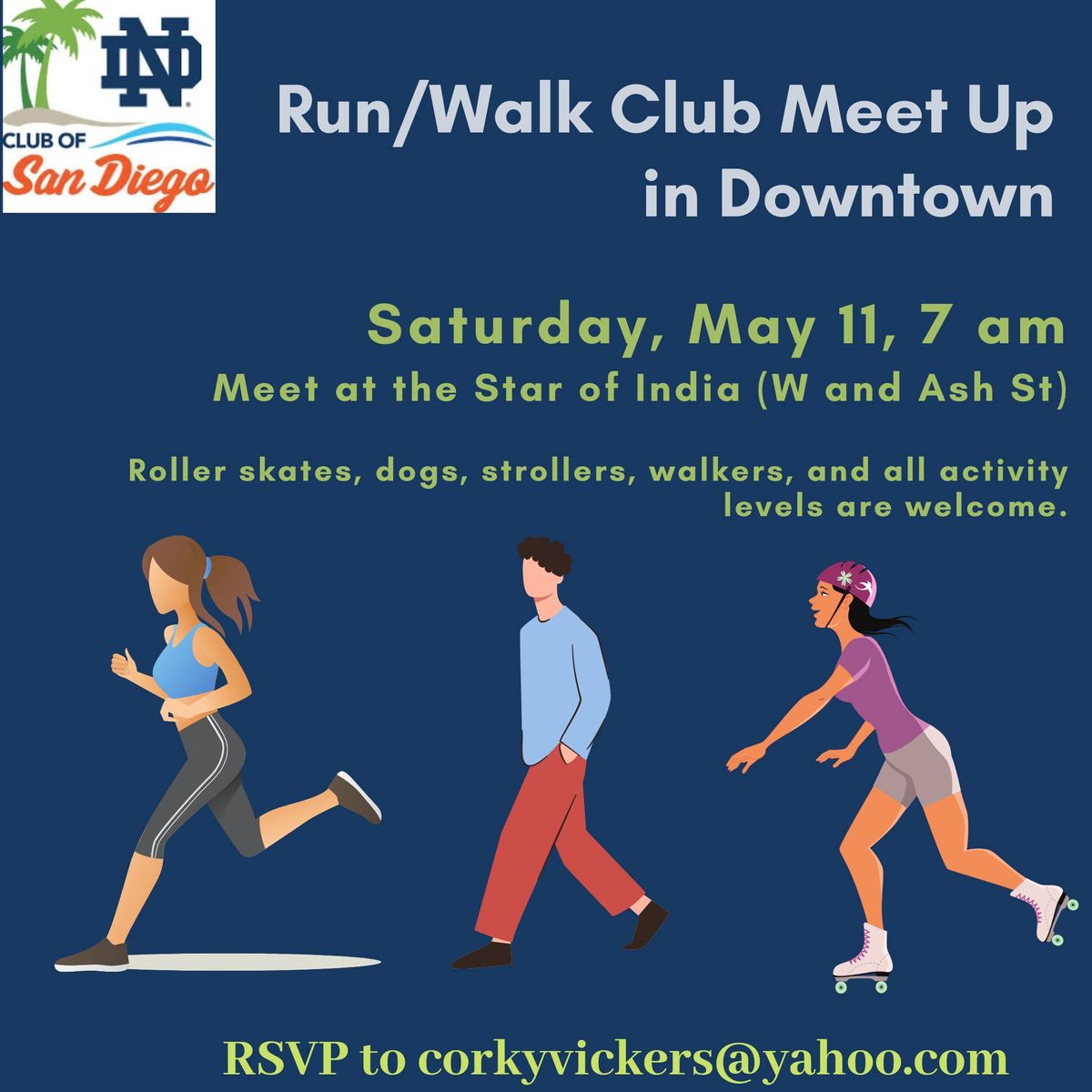 ND Club of San Diego Run\/Walk Group Meetup