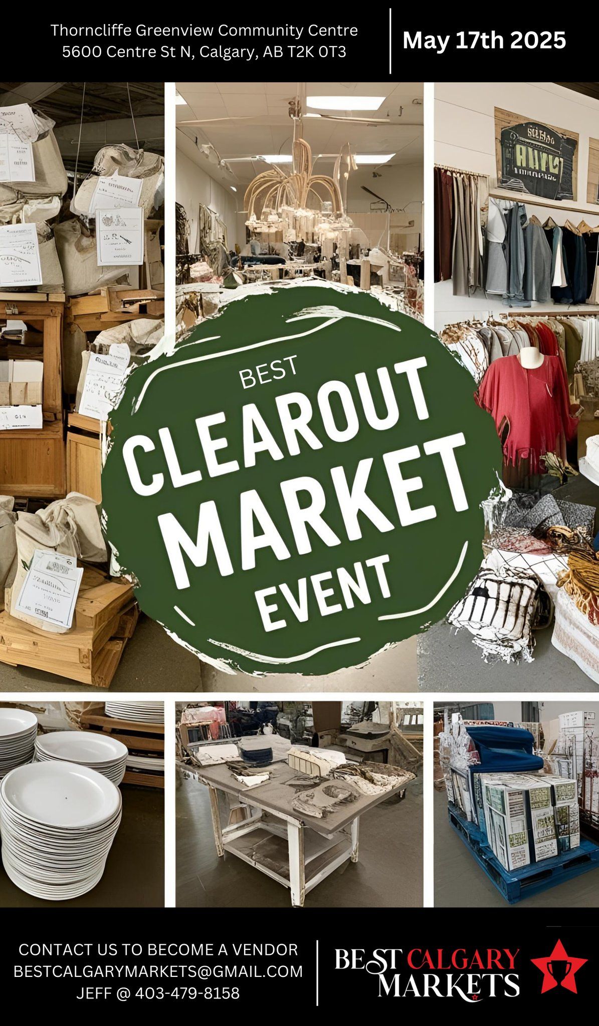 The Best CLEAR-OUT Market Event