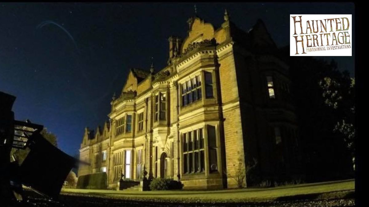 Ghost Hunt - Beaumanor Hall Sold Out