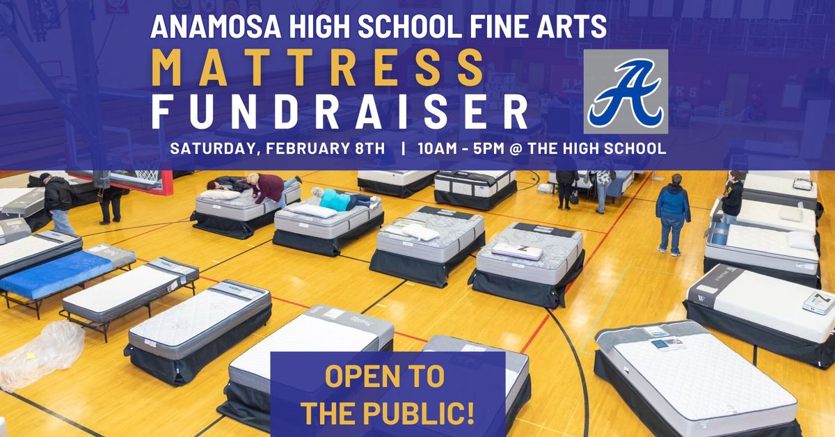 Anamosa High School Fine Arts Mattress Fundraiser