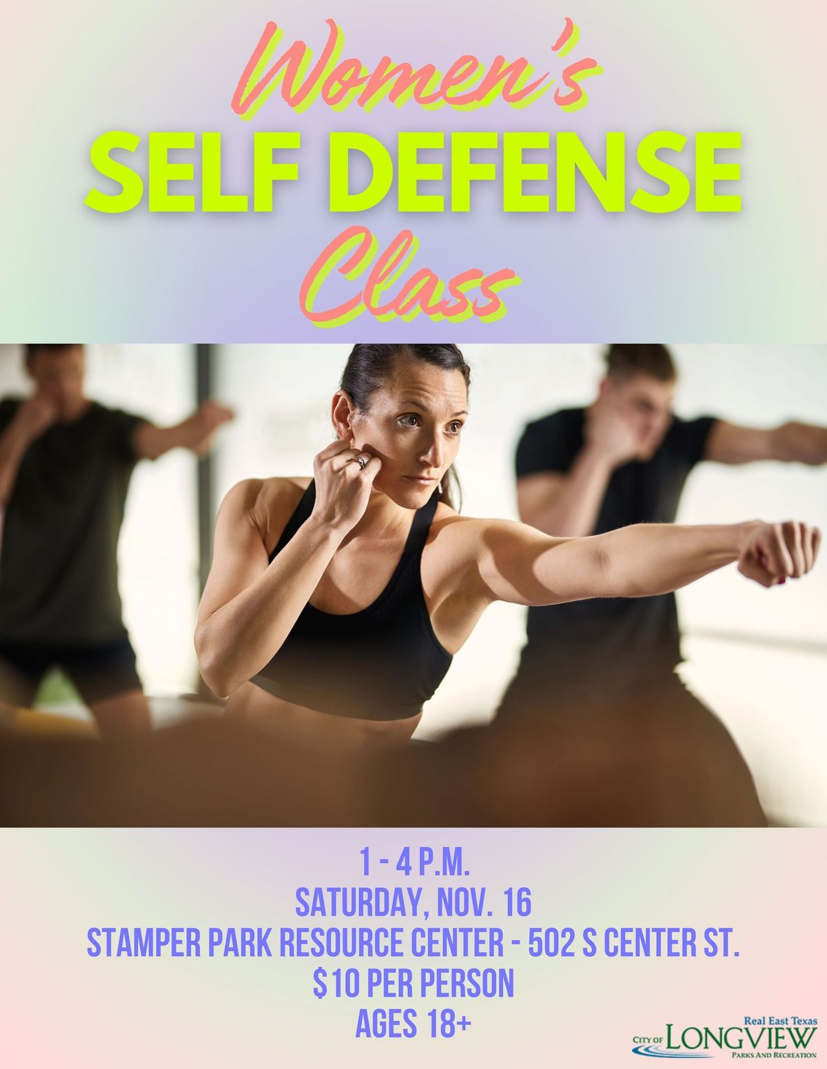 Women's Self Defense Class 