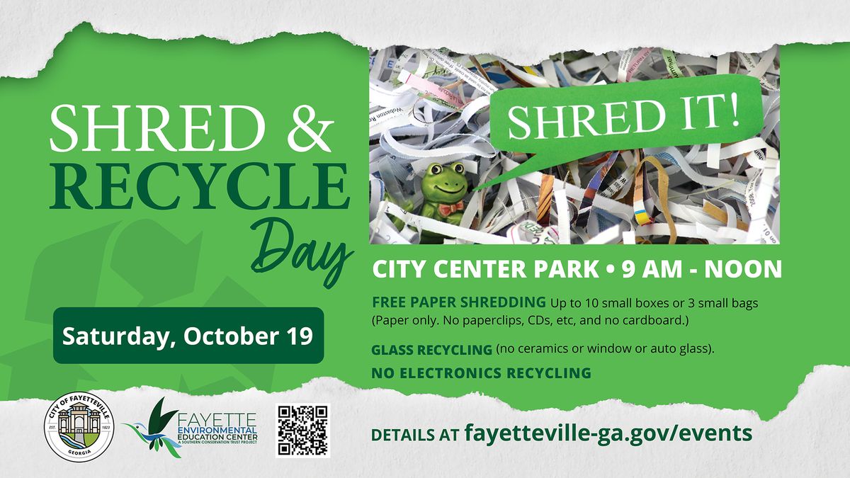 Shred & Recycle Day