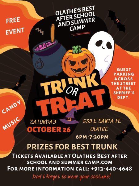 Olathe's Best 6th Annual Trunk or Treat 