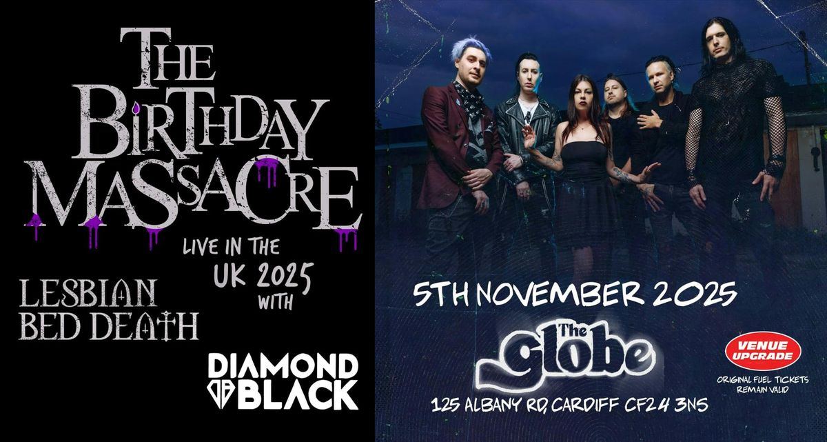  CARDIFF VENUE UPGRADE -  THE BIRTHDAY MASSACRE  2025 UK TOUR  