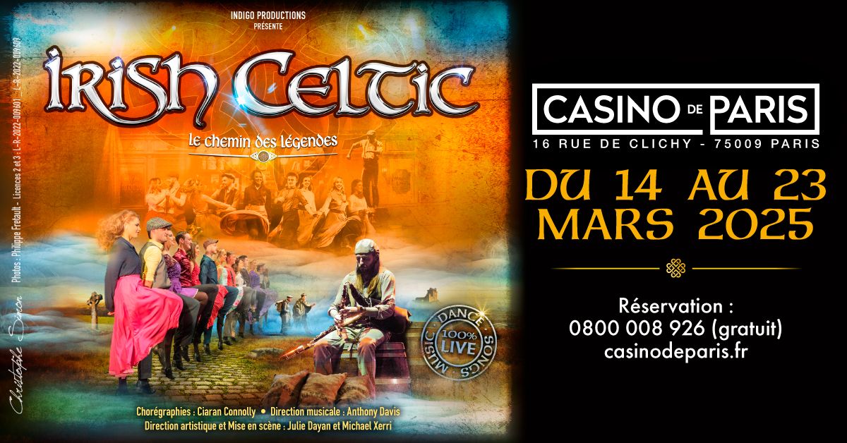 IRISH CELTIC - LE CHEMIN DES LEGENDES