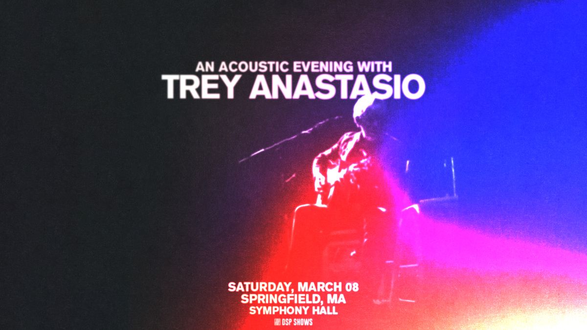 An Acoustic Evening with Trey Anastasio at Symphony Hall (Springfield, MA)