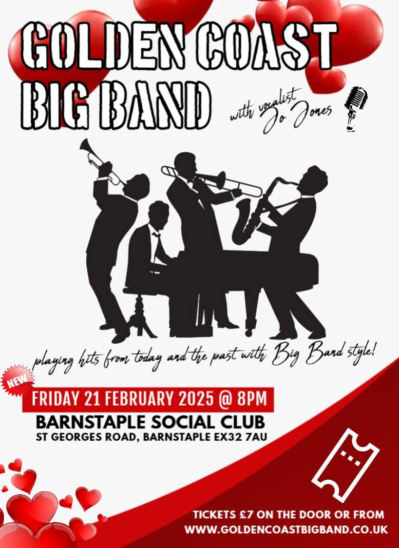 Golden Coast Big Band @ Barnstaple Social Club