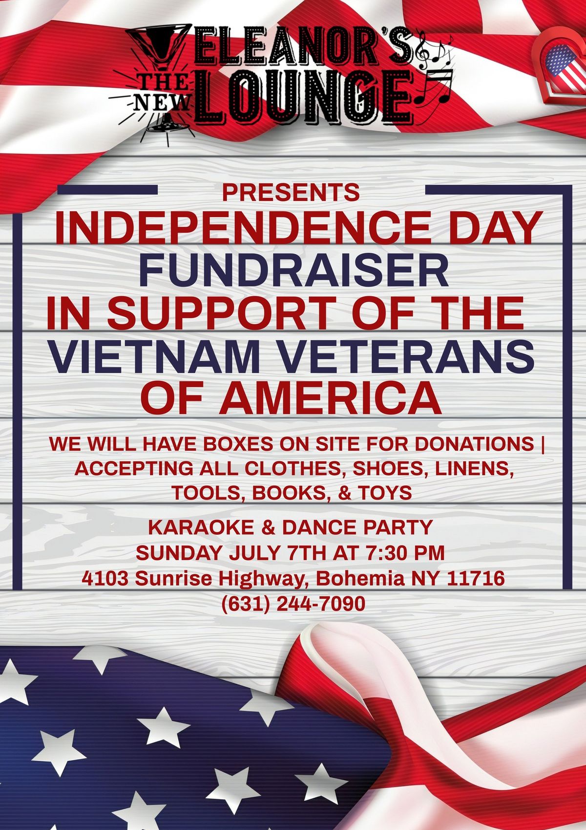 Independence Day Fundraiser - VVA