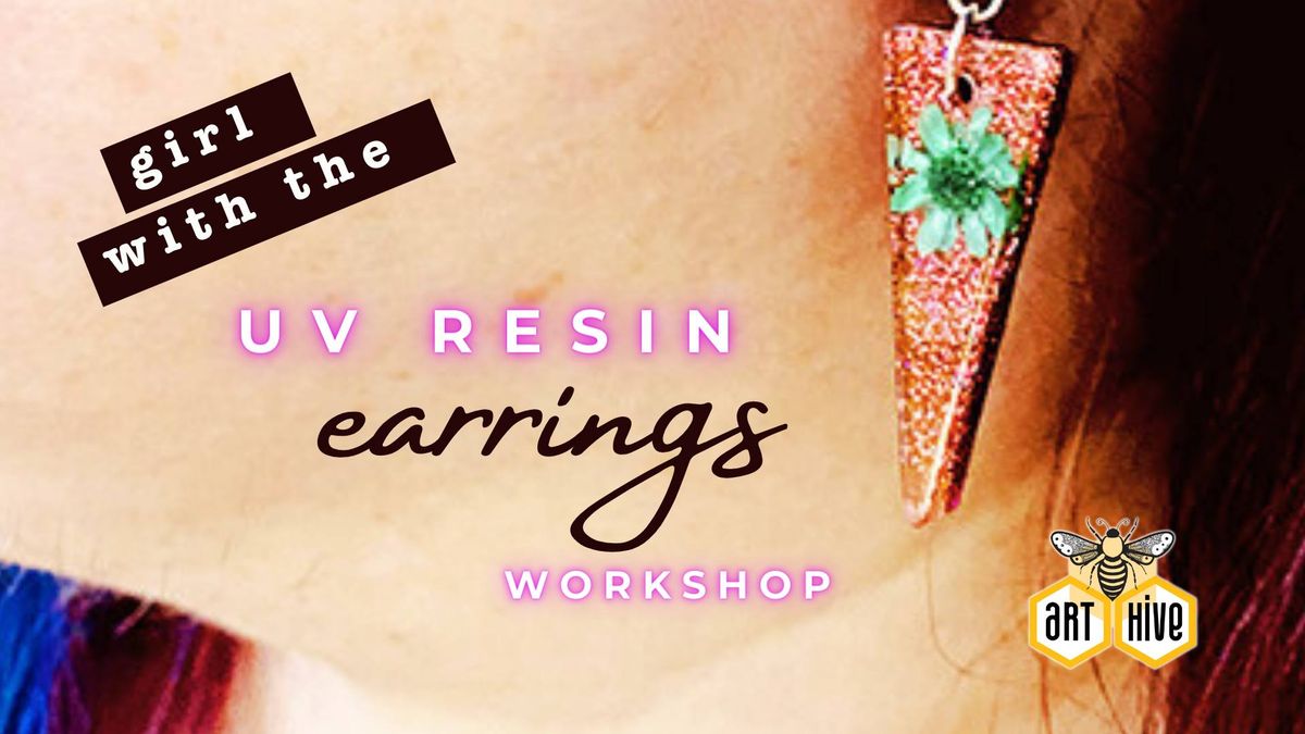 UV Resin Earrings Workshop