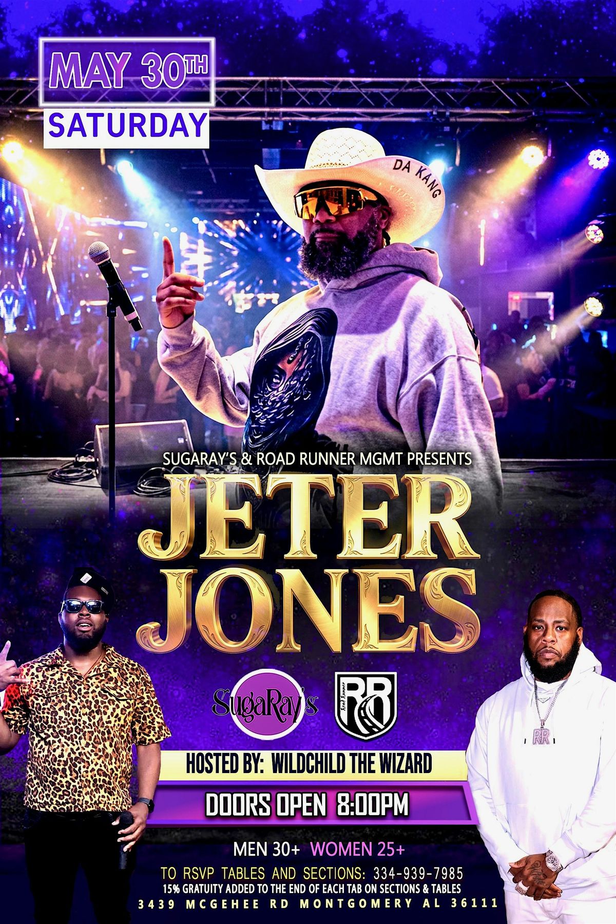SUGARAY'S R&B SATURDAYS PRESENTS JETER JONES LIVE