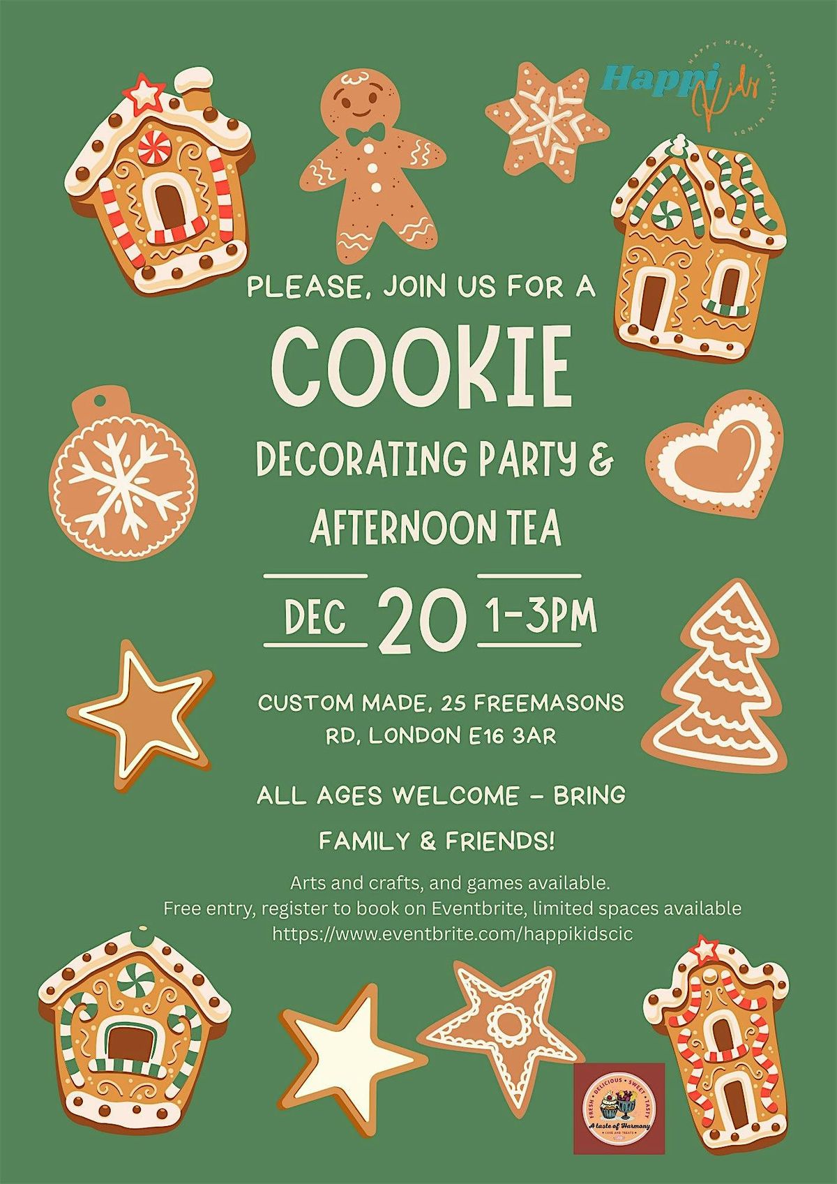 Cookie Decorating and Afternoon Tea