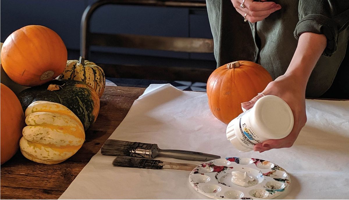 Pumpkin painting 