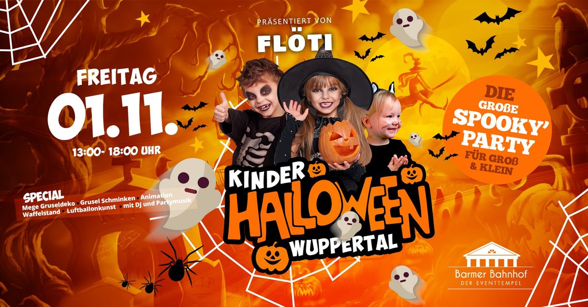 Kinder Halloween pr\u00e4sentiert von FL\u00d6TI \u2022 Freitag 01.11.