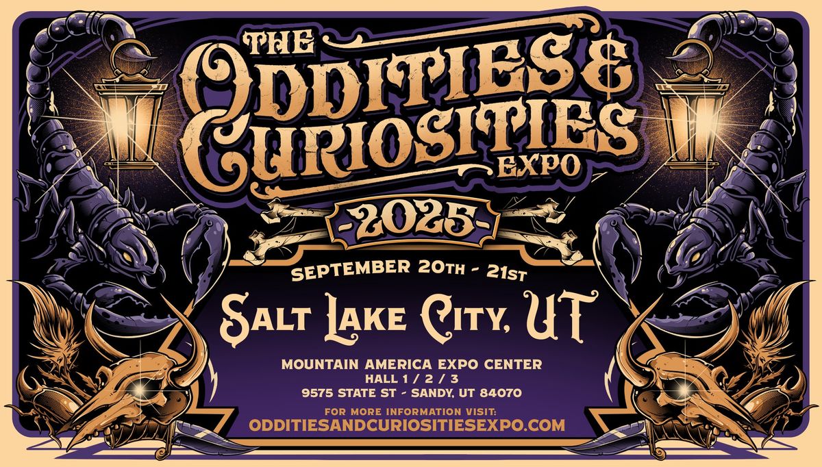 Salt Lake City Oddities & Curiosities Expo 2025