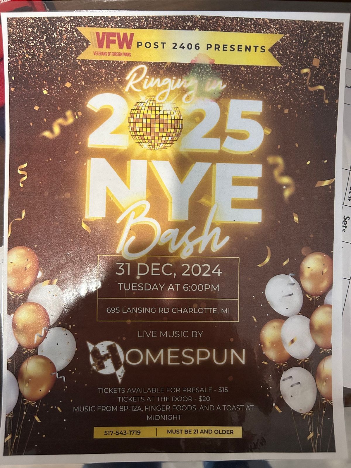 New Years Eve Party