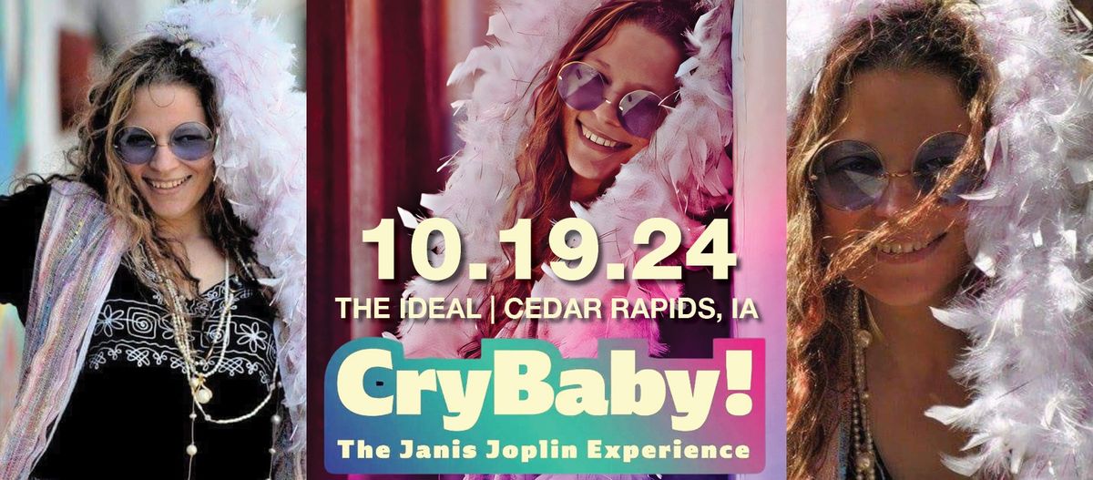 CRYBABY - The Janis Joplin Experience 10.19.24