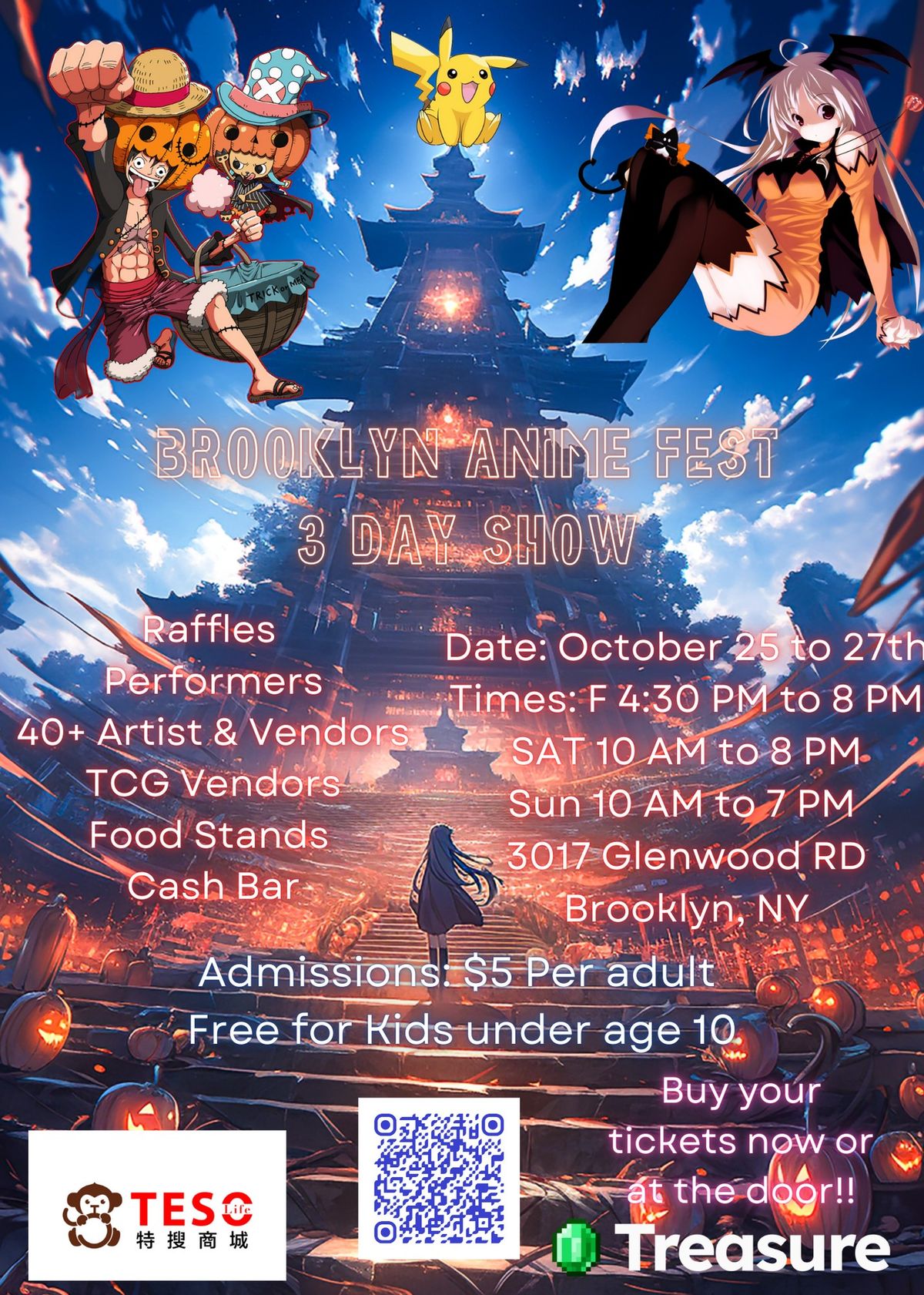 Brooklyn Anime Fest 3 Day