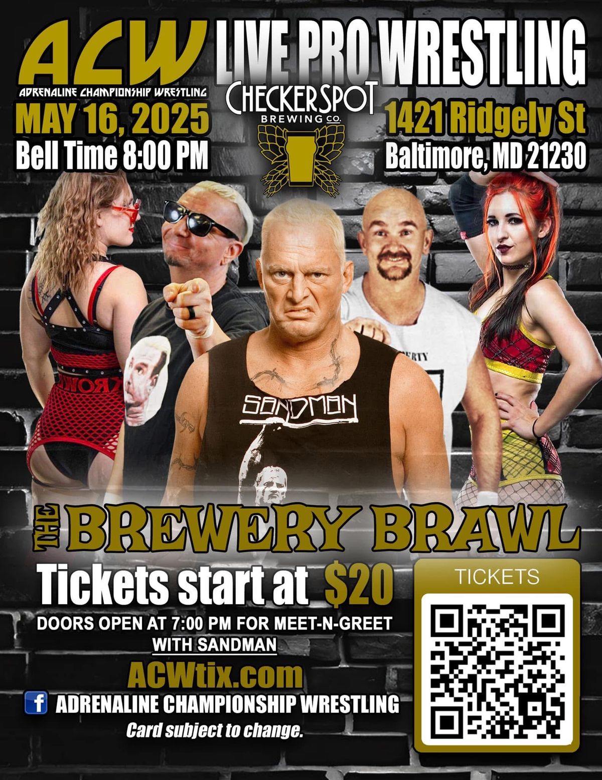 ACW \u201cThe Brewery Brawl\u201d