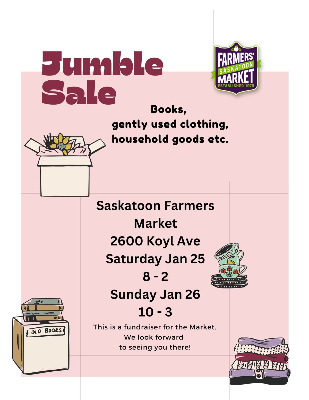 SFM Jumble Sale!