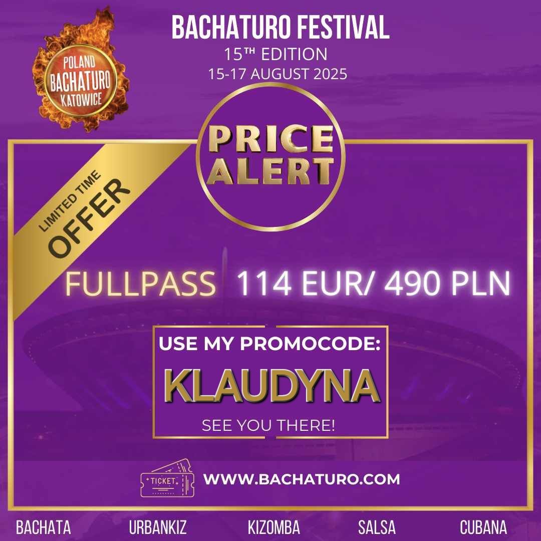 Bachaturo 2025 - grupa zni\u017ckowa \/ promocode KLAUDYNA