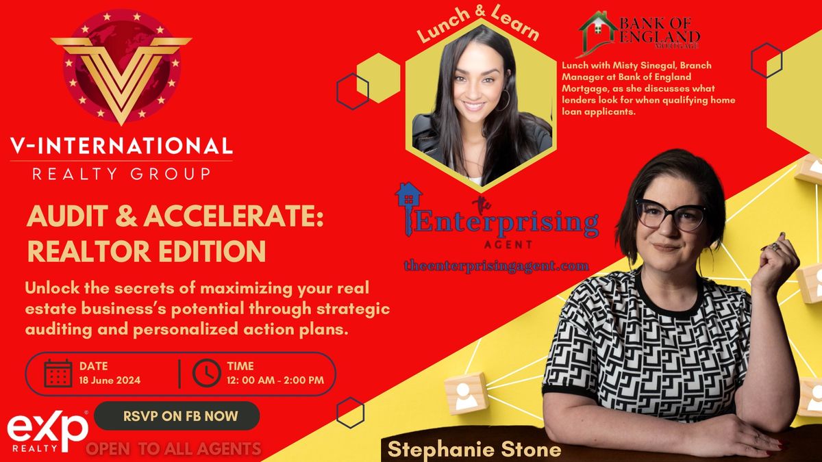 Stephanie Stone's Audit and Accelerate: Realtor Edition