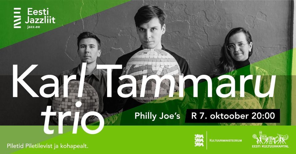 Jazzliit ja Philly Joe's LIVE I Karl Tammaru trio
