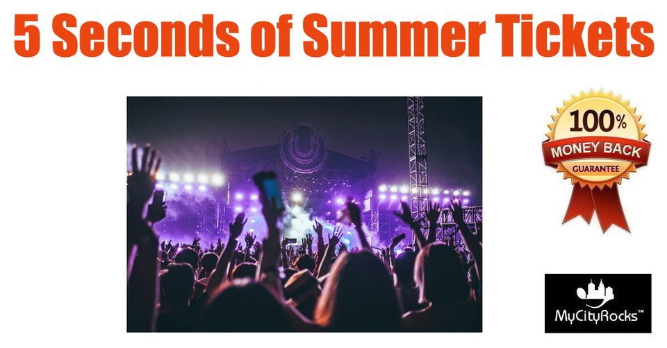 5 Seconds of Summer Tickets Austin TX Moody Amphitheater