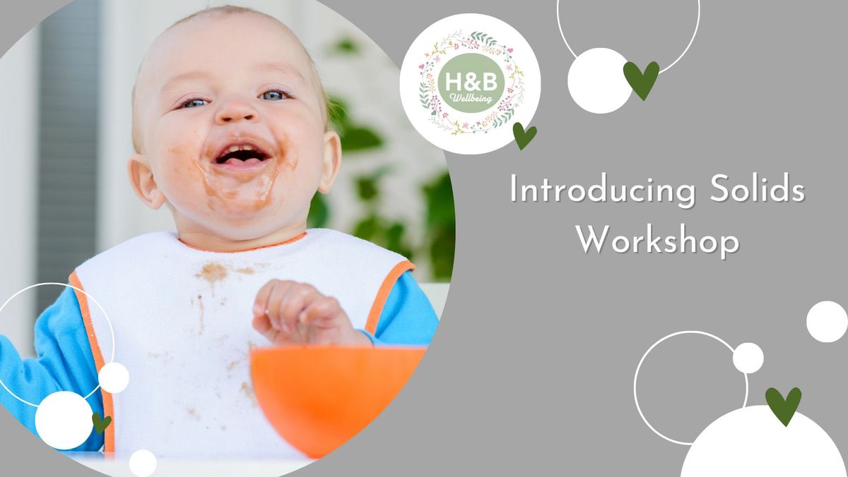 Introducing Solids Workshop NORTHAMPTON