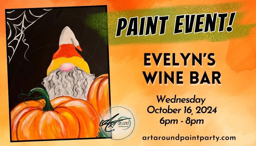 Painting at Evelyn's Wine Bar!