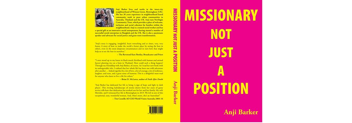 Book Launch: Missionary Not Just a Position by Anji Barker