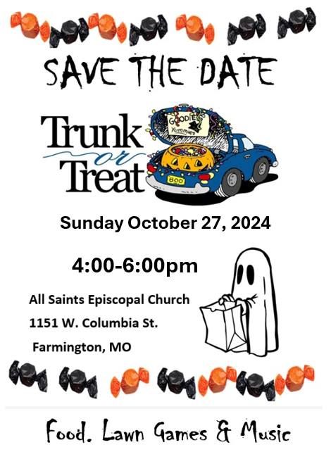 Trunk or Treat & Free Community Dinner 