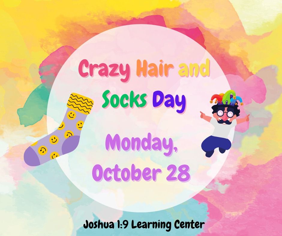 JLC Red Ribbon Week - Crazy Hair and Socks Day