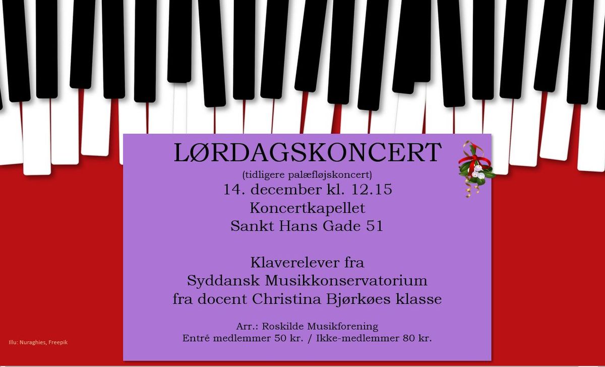 Klaverkoncert med studerende fra Syddansk Musikkonservatorium