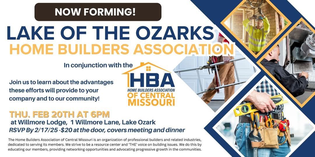 Lake of the Ozarks Home Builders Association Monthly Meeting