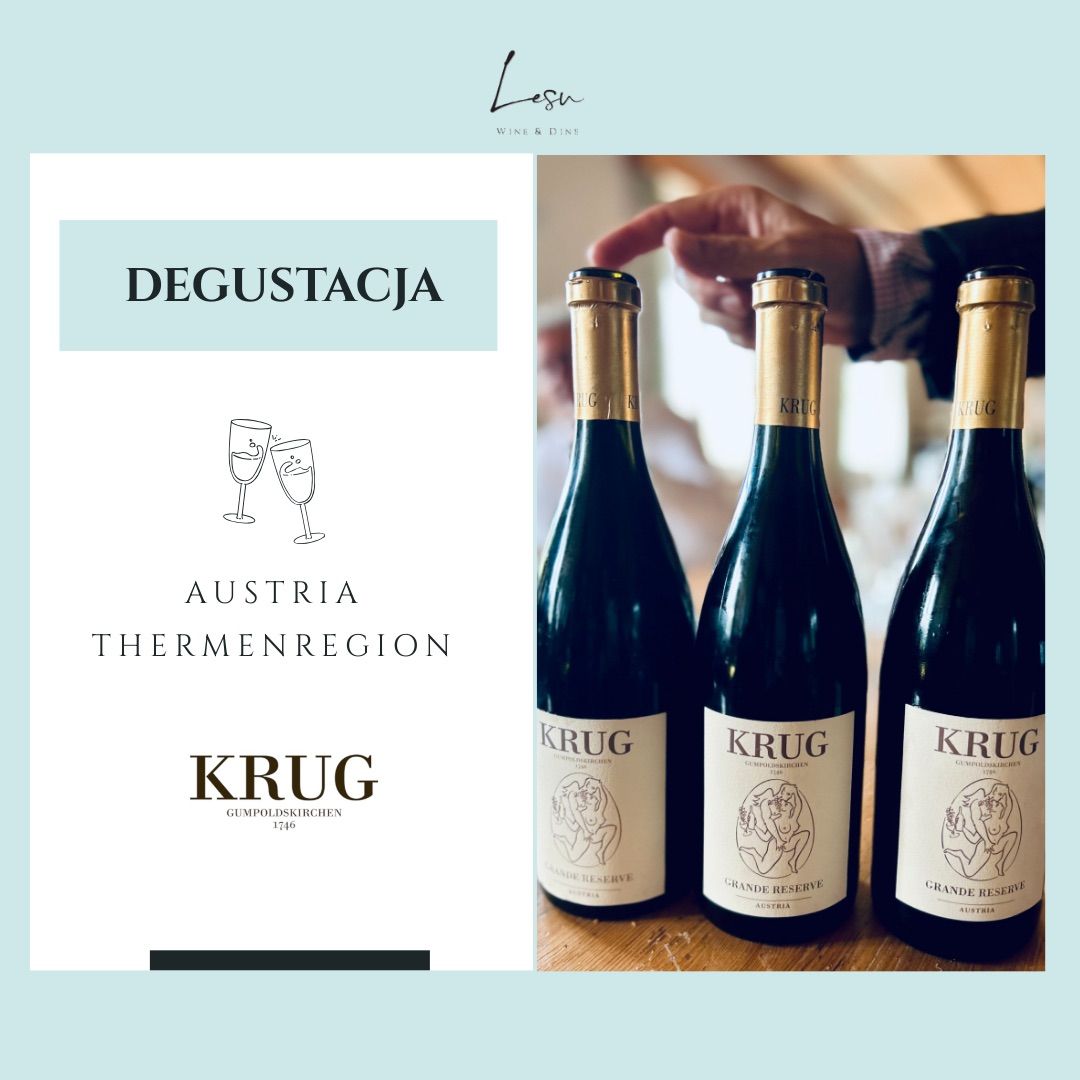 Degustacja - winnica Krug, Austria (Thermenregion) 