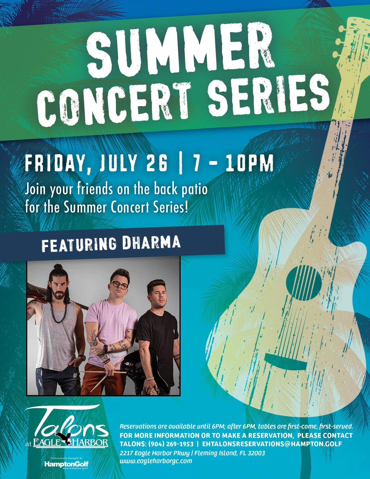 Summer Concert Series: Dharma