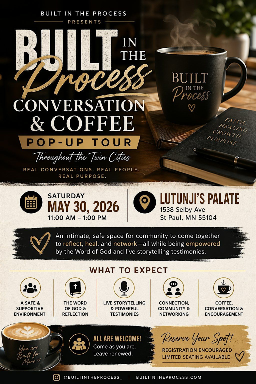 Built in the Process: Conversation & Coffee