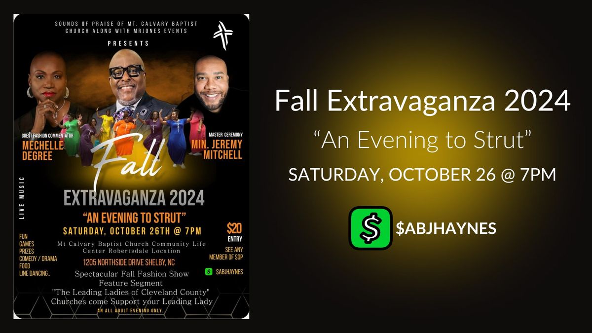 Fall Extravaganza 2024