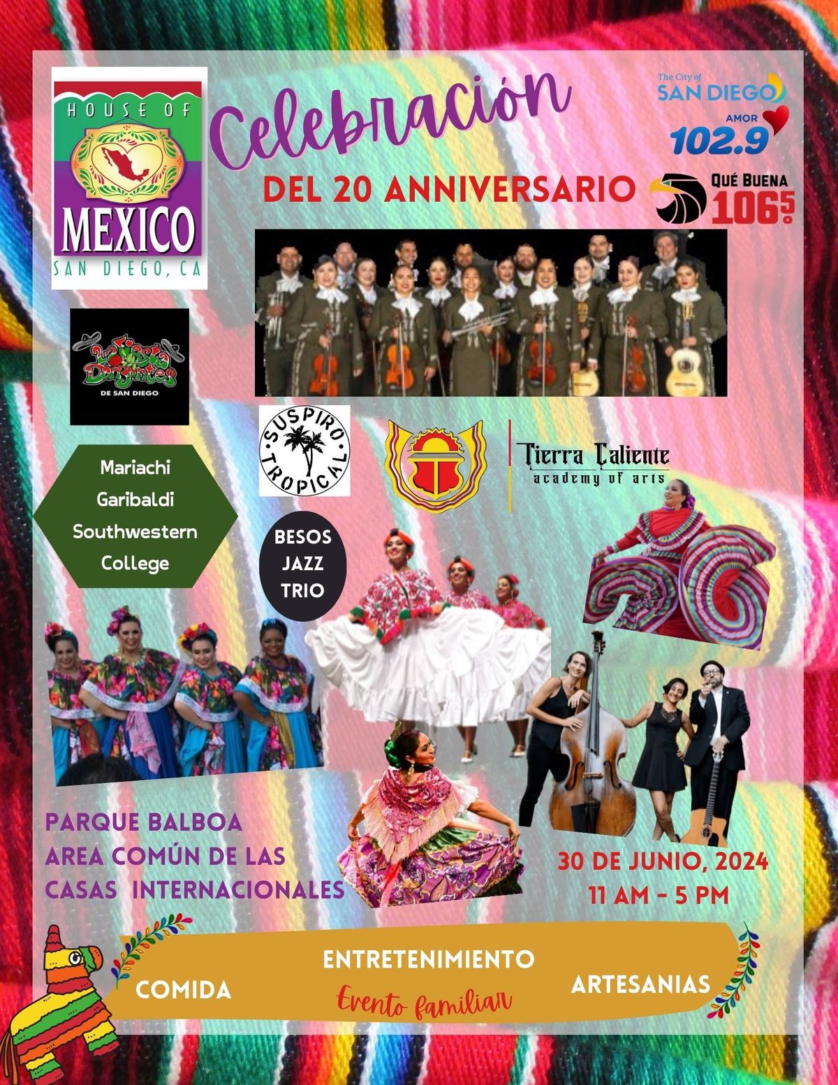 House of Mexico 20 year anniversary celebration