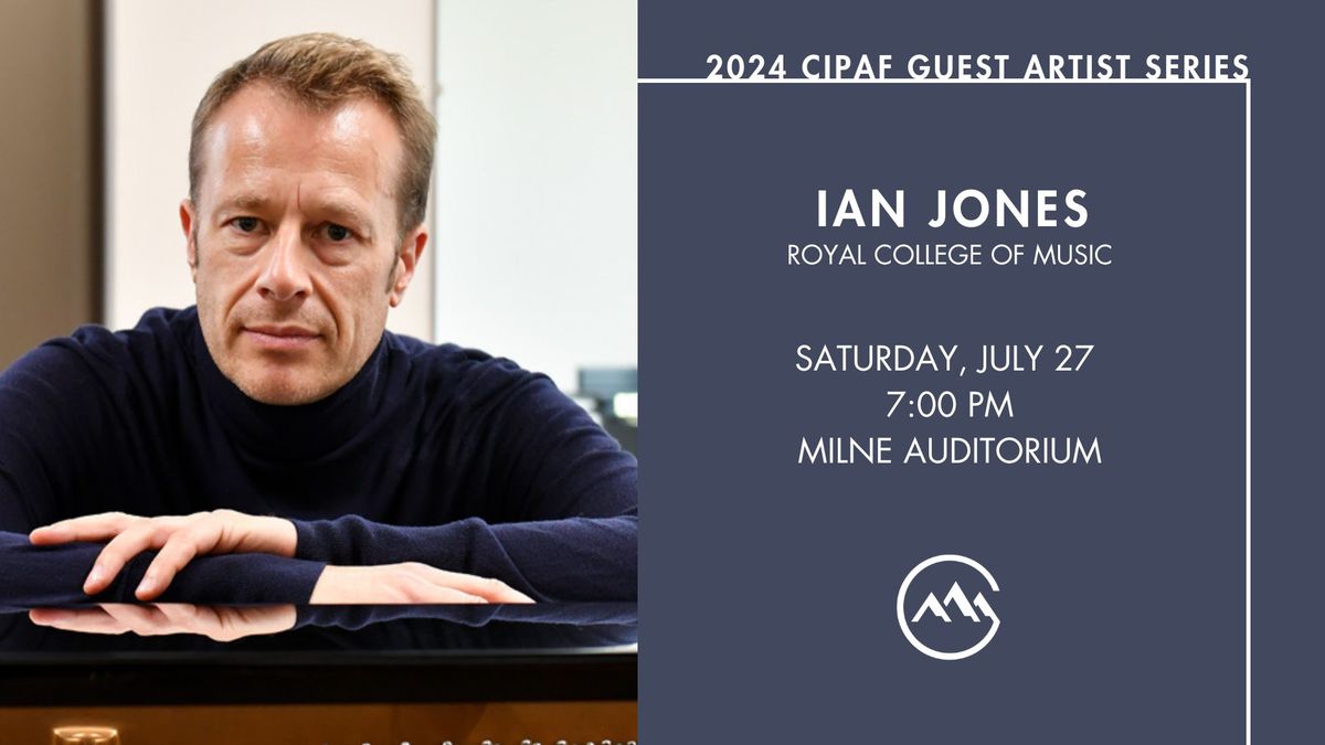 Ian Jones Guest Artist Recital